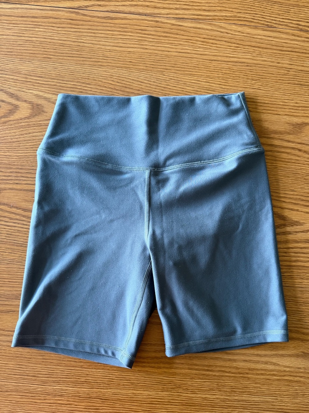Abercrombie YPB Gray Bike Shorts Size S Your Personal Best A&F